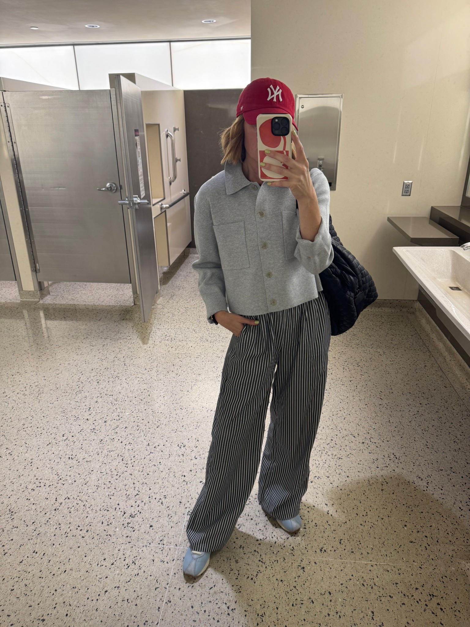 Pants run small. I’m wearing a medium. Also be sure to read Commense’s return policy before purchasing  