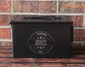 Personalized Ammo Box- 50mm- Father's Day | Etsy (US)