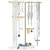 Earrings Holder T-Bar Necklace Hanging Jewelry Organizer Stand Display Pendant Rack for Jewelry H... | Amazon (US)