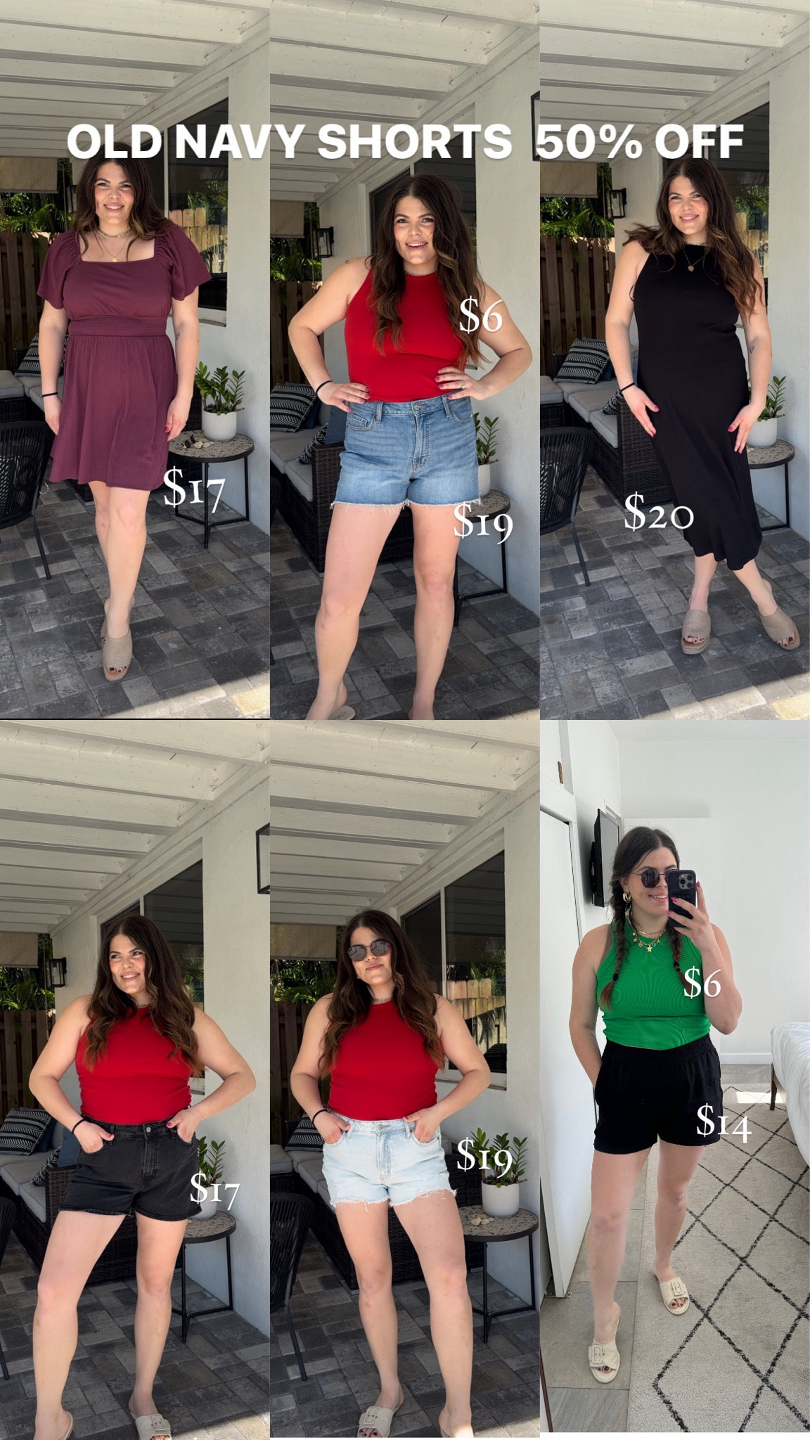 Old Navy shorts are 50% off today! I always size up a size 14 in these and they fit so comfortably, they are perfect for the thick tummy girls!!! 

Also I love these tanks they’re perfect for layering. These dresses are the best spring dress and summer dress options- so comfy! I’m in large. These would be perfect teacher dresses too  

#LTKMidsize #LTKFindsUnder50 #LTKSaleAlert