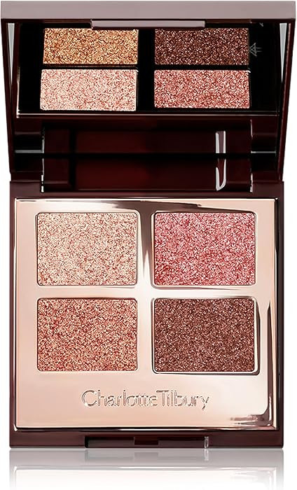 Charlotte Tilbury Luxury Palette Eyeshadow - Shimmer, Metallic & Satin Matte Eyeshadow Quad with ... | Amazon (US)