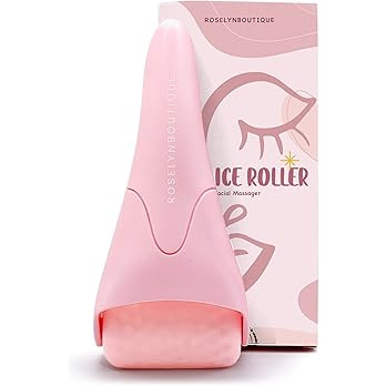 ROSELYNBOUTIQUE Ice Roller for Face Massage Kit - Face Roller Self Care Gifts for Women Kit Reduc... | Amazon (UK)