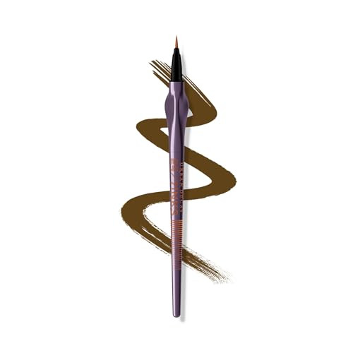URBAN DECAY 24/7 Inks Liquid Eyeliner Pen (Whiskey - Matte Dark Brown, Brush Tip Eye Liner), Water-Resistant, Smudge-Resistant, Vibrant Colored Liner, Ergonomic Precision Grip, Vegan - 0.01 fl oz | Amazon (US)