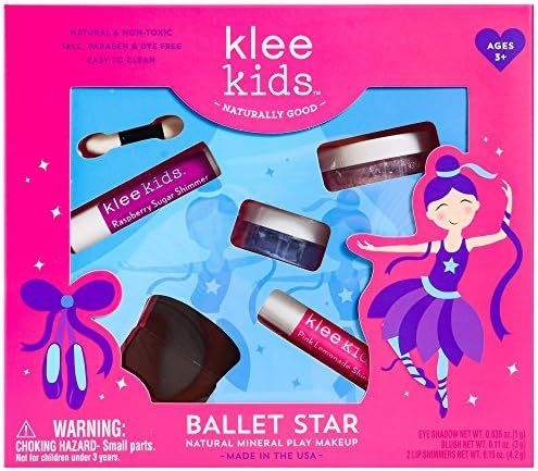 Luna Star Naturals Klee Kids Natural Mineral Makeup 4 Piece Kit, Ballet Star | Amazon (US)