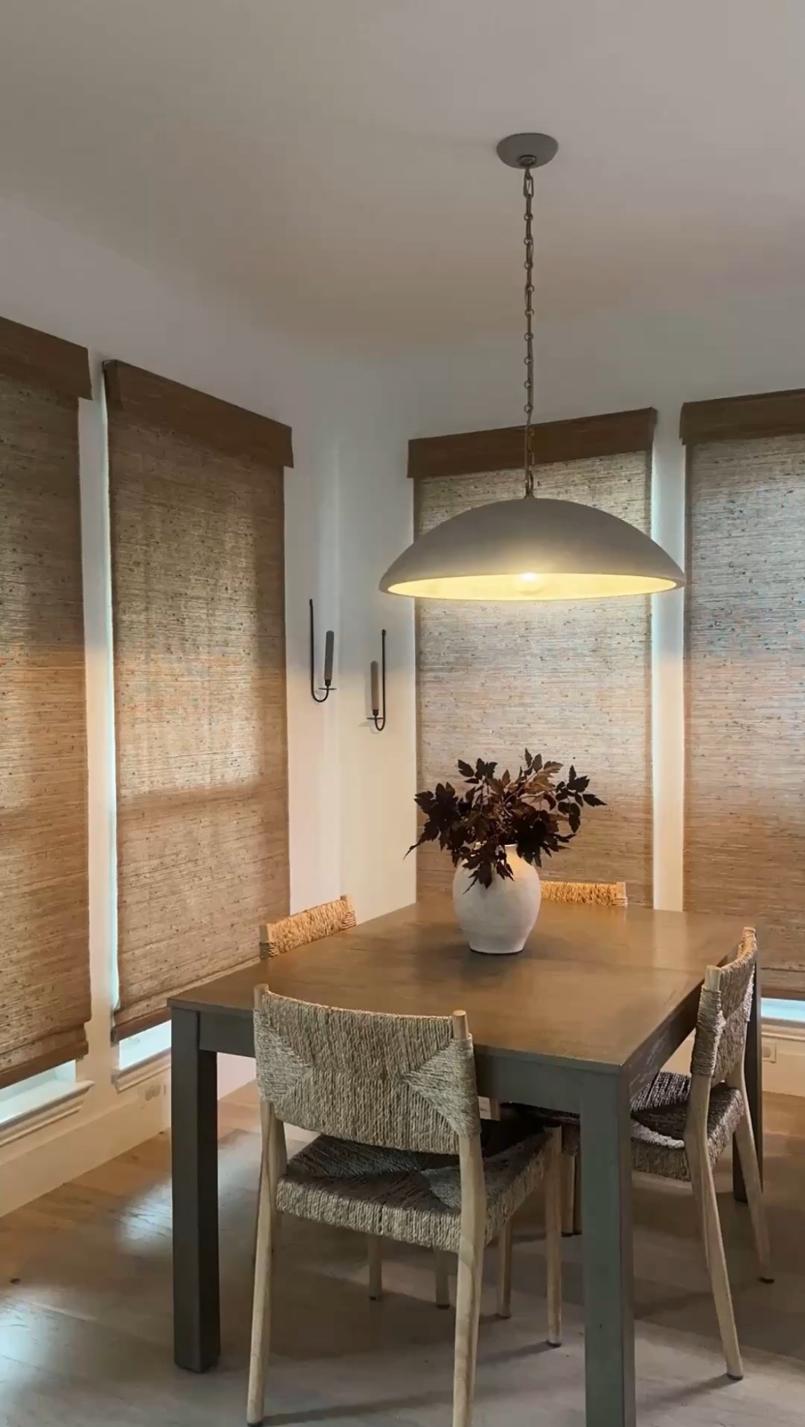 View of these shades when they’re down! I have them lined which gives full privacy at night too!

#LTKHome