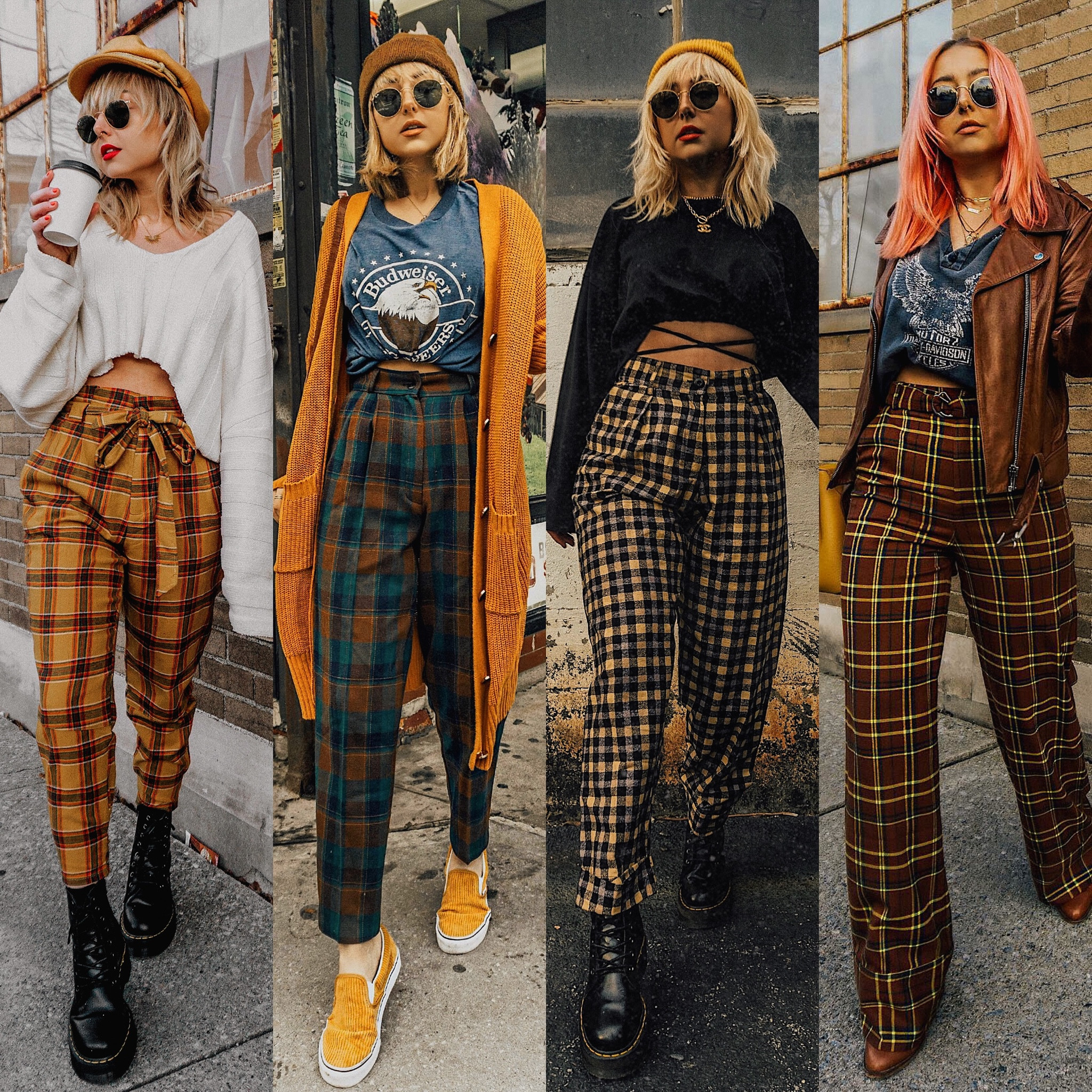 Rounded up some plaid pants in similar color tones and styles for you guys!🧡🤎💛  

#LTKfindsunder100 #LTKstyletip #LTKSeasonal