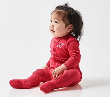 Be Mine Nursery Pajama | Pottery Barn Kids