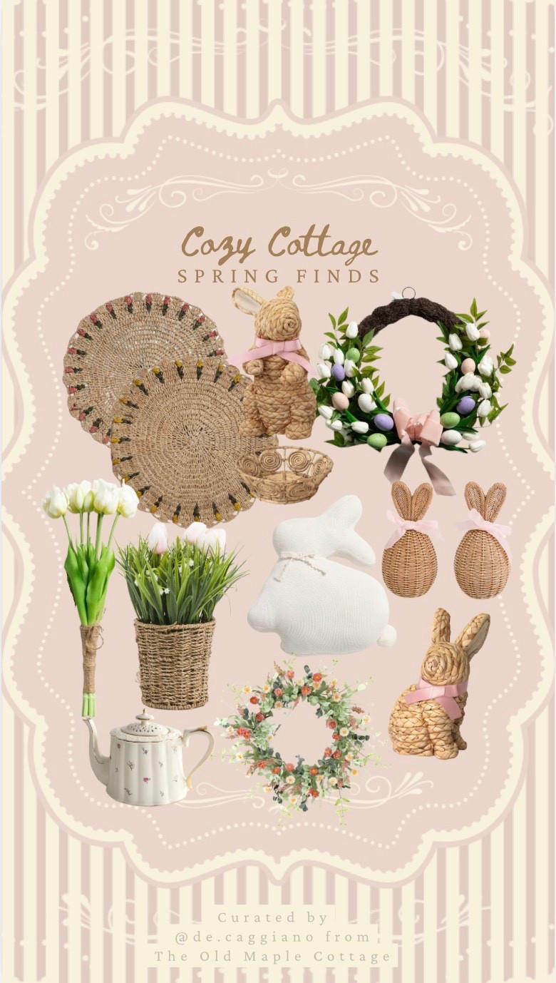 Cozy cottage farmhouse spring finds for the home 🌷🤍🌸

#LTKSpringSale #LTKSeasonal #LTKHome