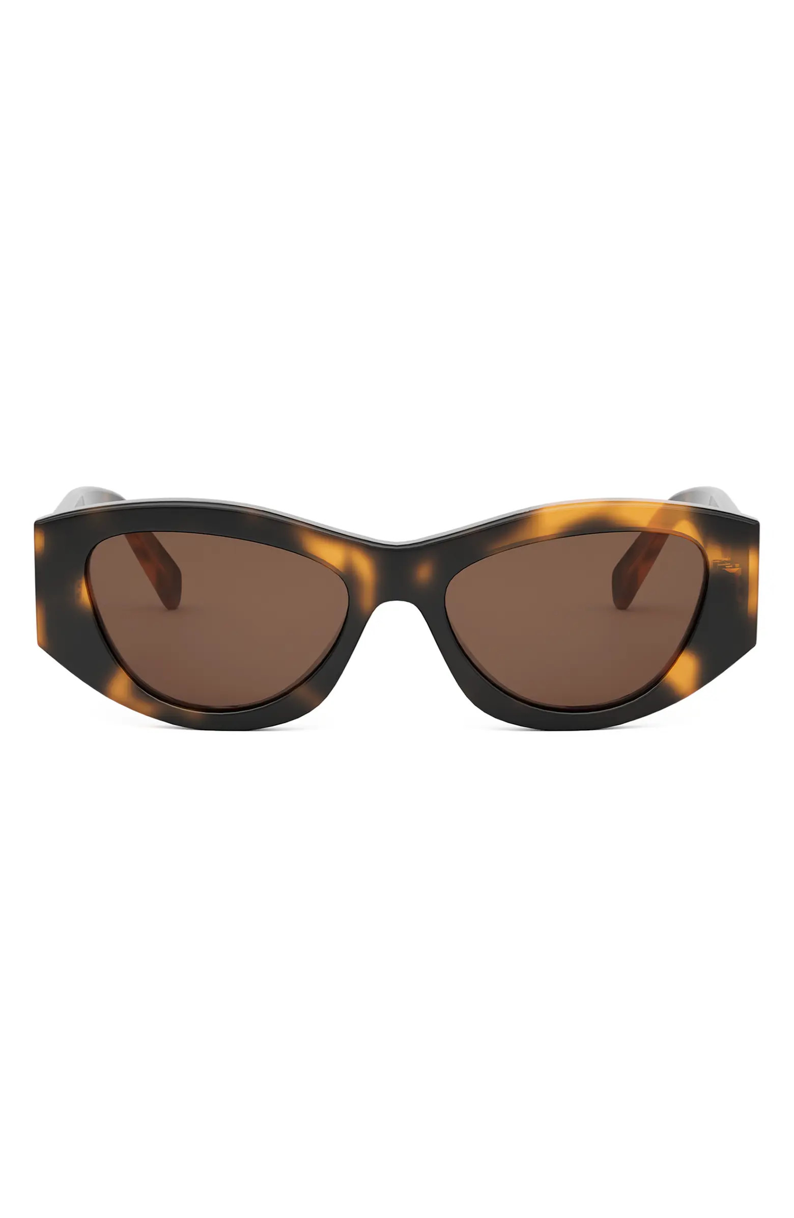 Triomphe 55mm Rectangular Sunglasses | Nordstrom