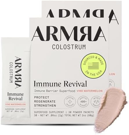 ARMRA Colostrum™ Powder | Vine Watermelon | Gut Health & Bloating | Skin & Hair | Immunity | Ke... | Amazon (US)