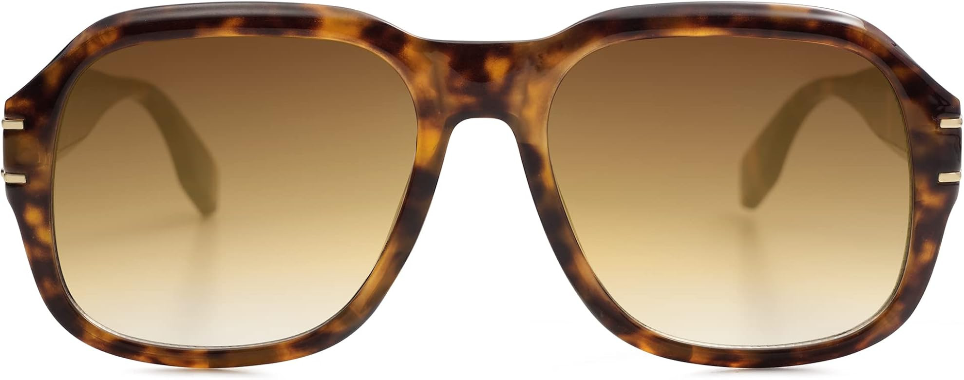 SOJOS Oversized Square Aviator Sunglasses for Women Men 70s Retro Vintage Women's Men's Shades Sun G | Amazon (US)