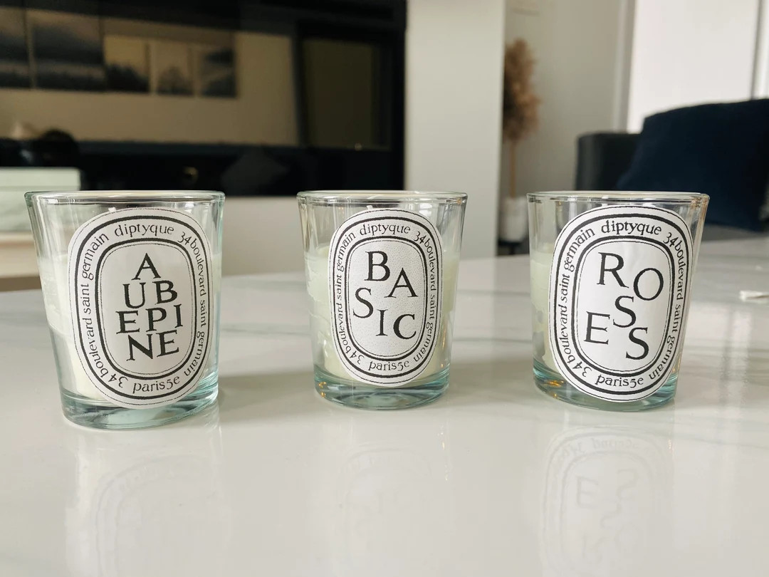 Customizable Diptyque Soy Candle (Unscented) | Etsy ROW