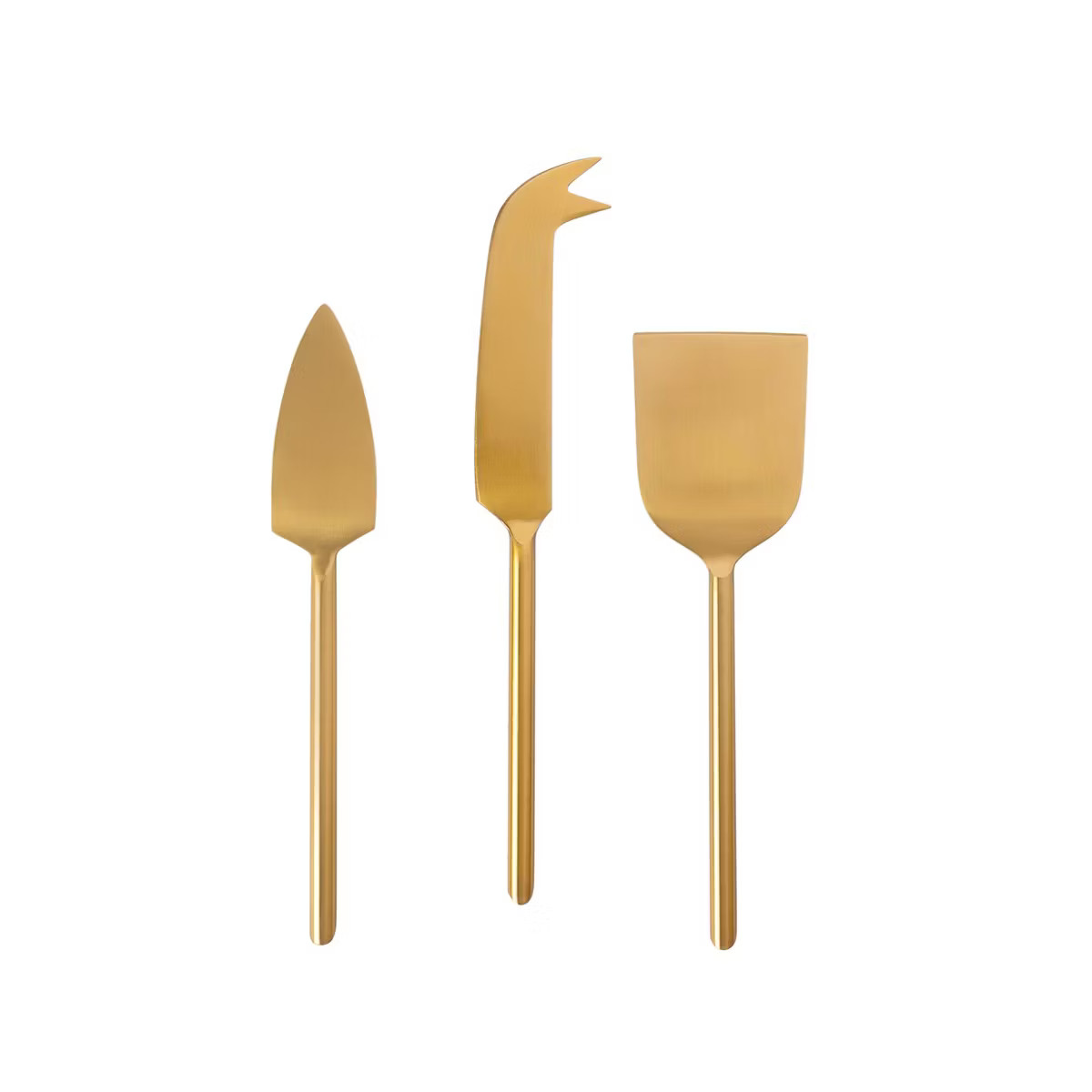 GAURI KOHLI Atlas Gold Cheese Knives, Set of 3 | Target