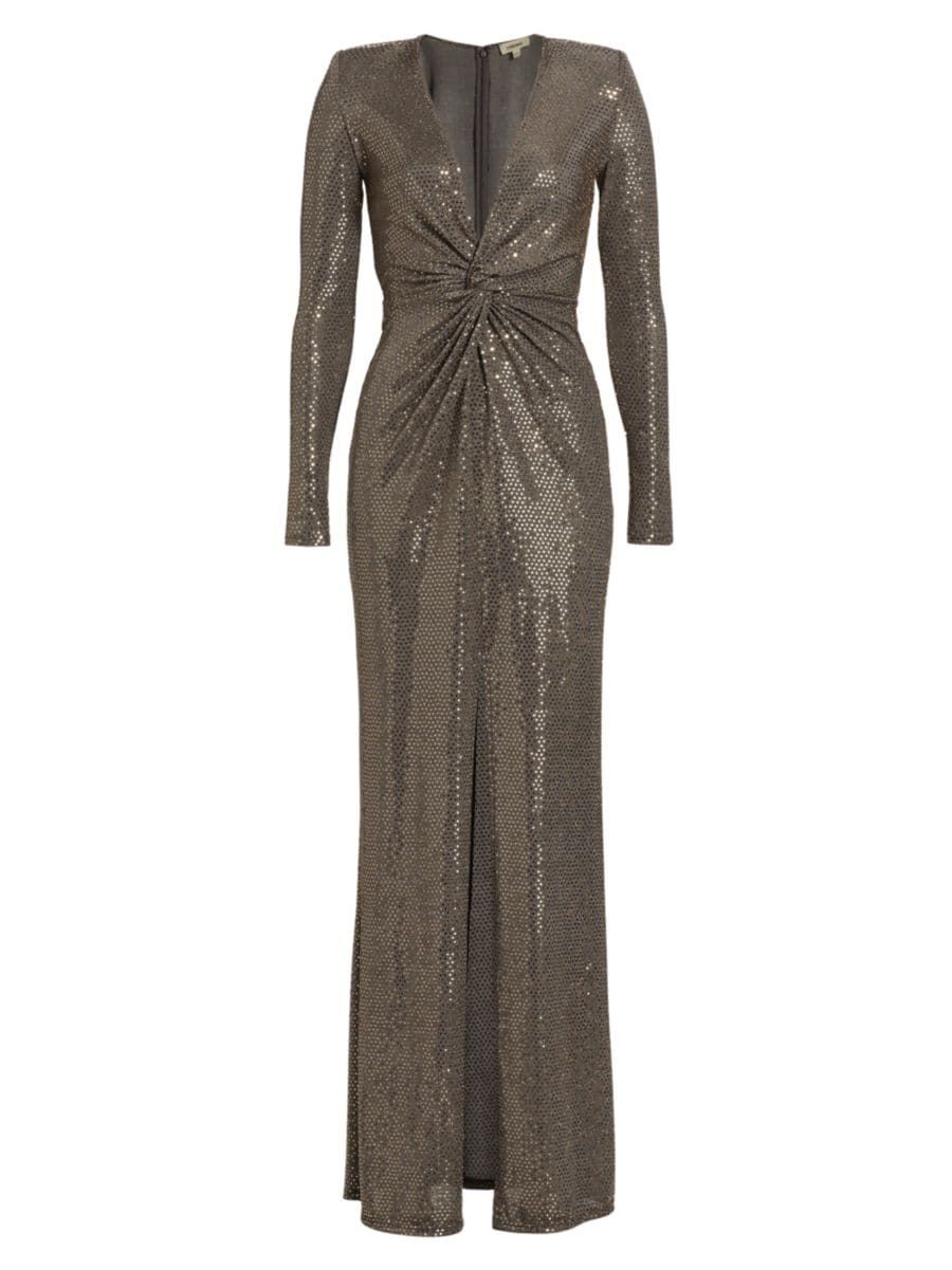 Rosetta Metallic Maxi Dress | Saks Fifth Avenue