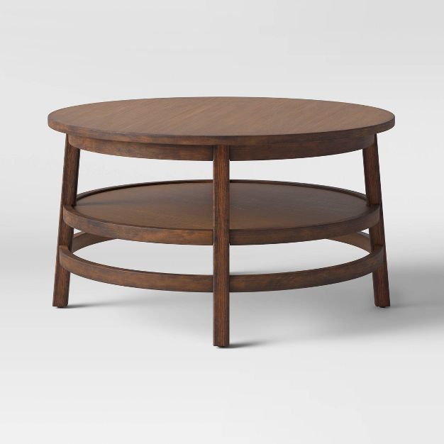 Haverhill Wood Round Coffee Table - Threshold™ | Target
