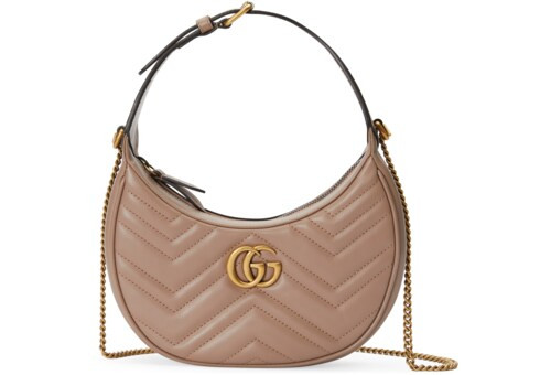 GG Marmont half-moon-shaped mini bag | Gucci (US)