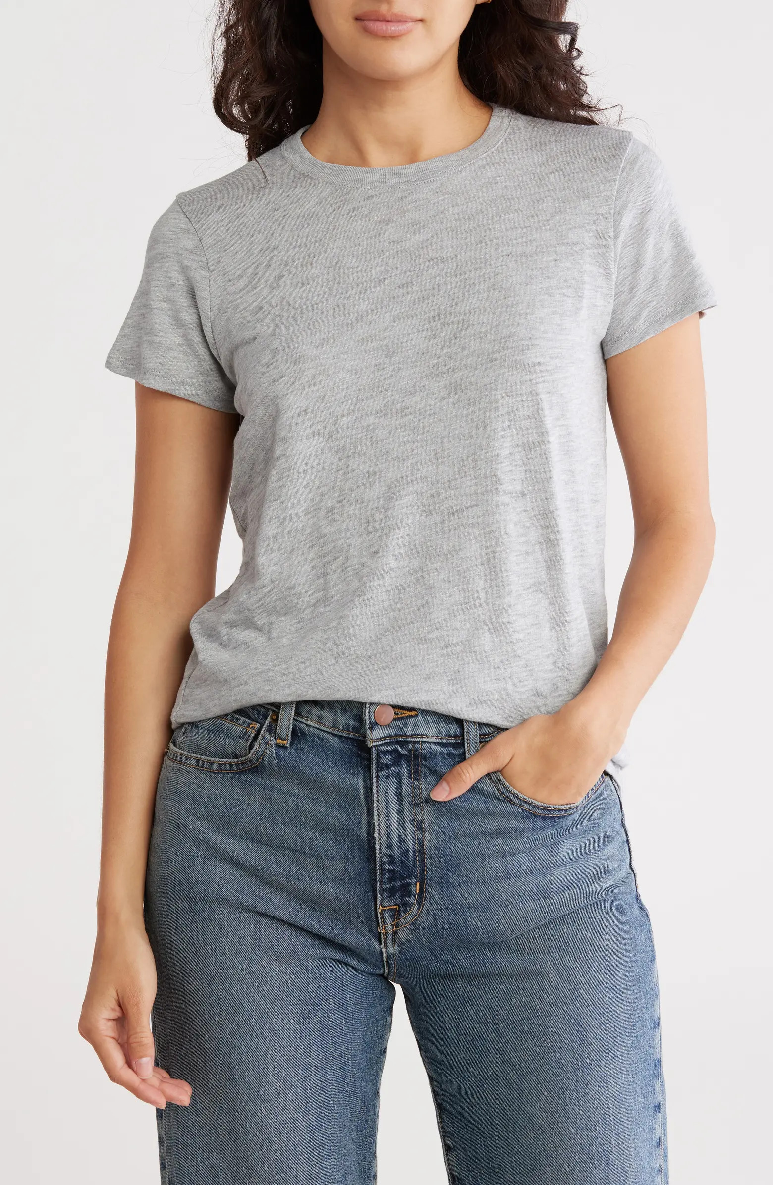 Slub Cotton Crewneck T-Shirt | Nordstrom Rack