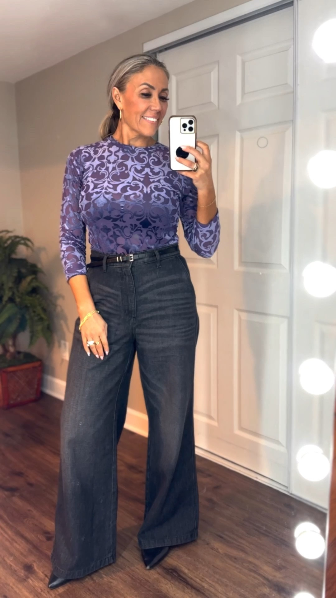 Too pretty to save for “someday.”
A rich grape moment paired with elevated denim that makes even a nail appointment feel like a moment. So that’s exactly what I did. 💅🏻

Dress for the life you’re building — even on ordinary days.
This definitely has to be a part of… Your Reinvention Dress Code! 

xo Kelly 💃


#LTKTall #LTKOver40