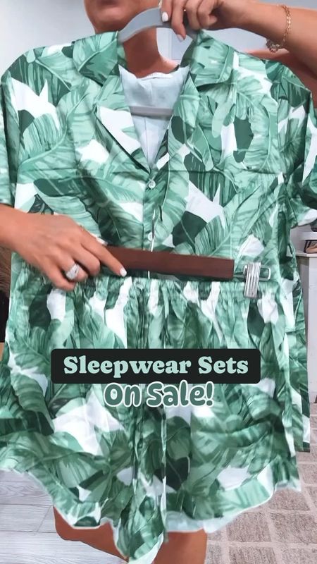 Amazon silk pajama set on sale! Wearing size medium in all of them! So good 

#LTKstyletip #LTKtravel #LTKmidsize