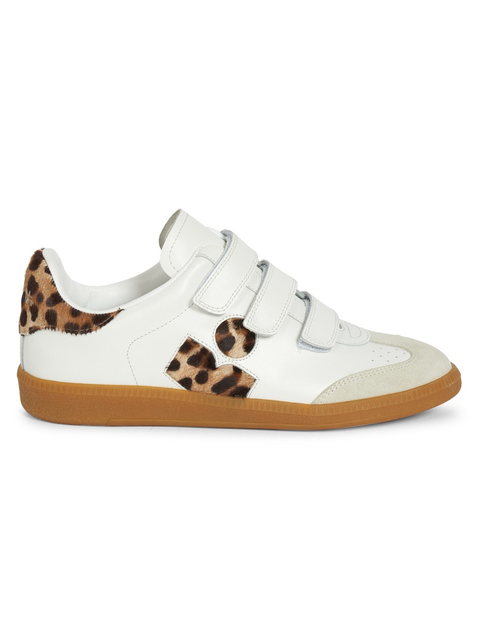 Women's Beth Leather Sneakers - Leopard - Size 7 | Saks Fifth Avenue