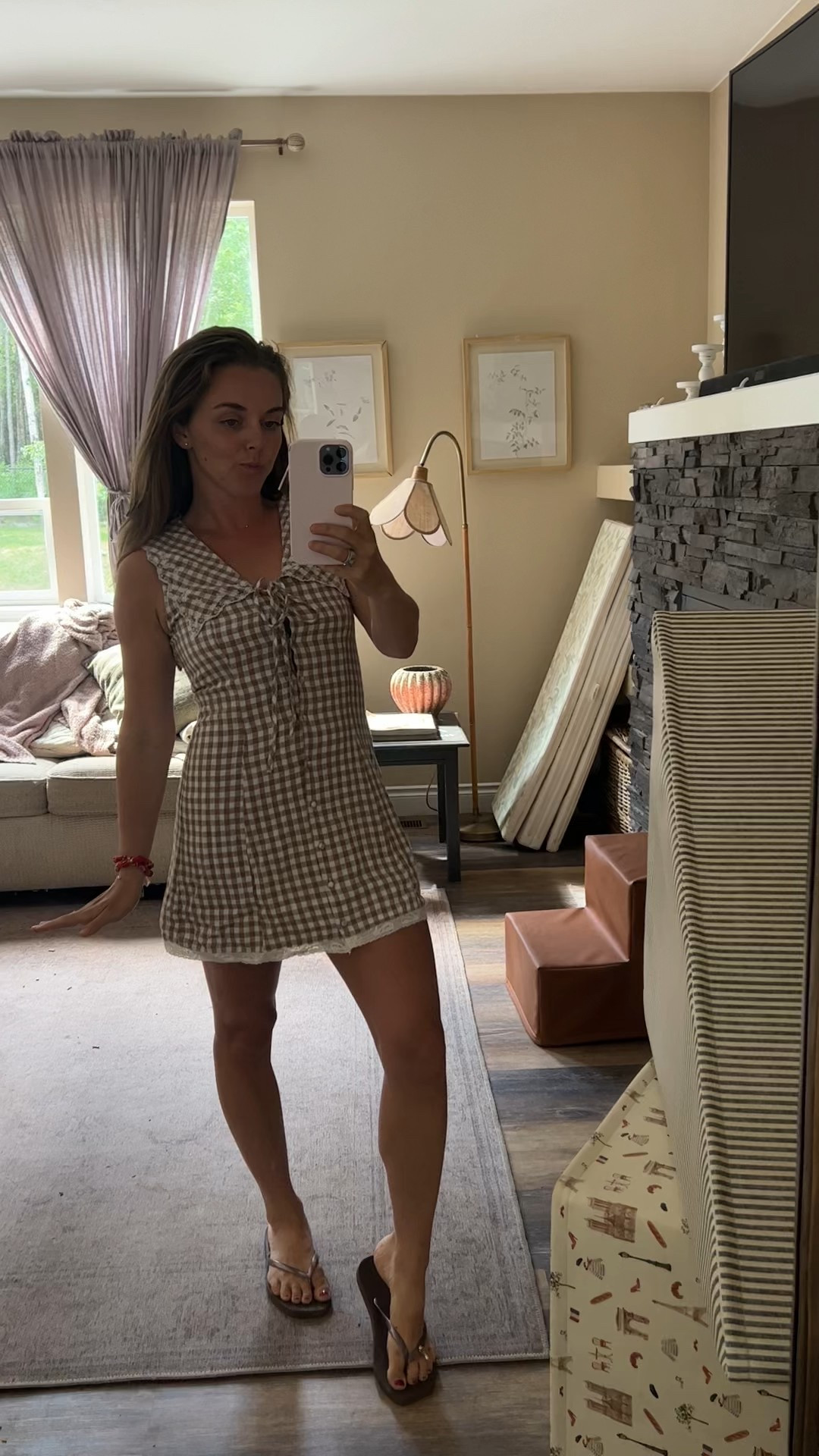 This cutie little gingham dress from the Zara sale it even has a little sailor collar 🥹 

#LTKSaleAlert #LTKSeasonal