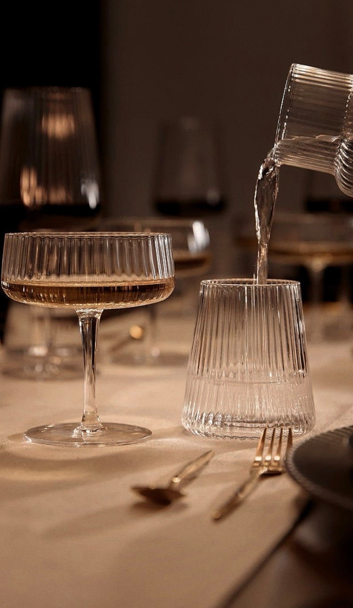 Such a pretty looking martini glass and the cups to match.. Guest always compliments! 

#LTKHome #LTKHoliday