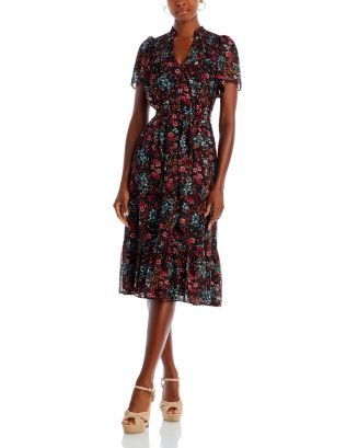 Floral Print Midi Dress - 100% Exclusive | Bloomingdale's (US)