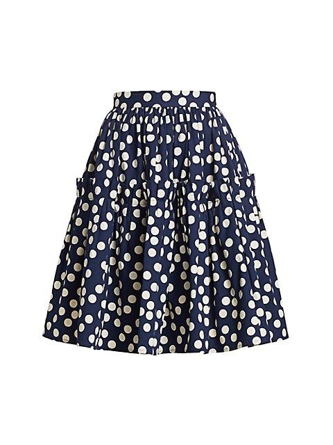 Polka Dot Ruffle Skirt | Saks Fifth Avenue