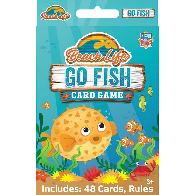 MasterPieces Kids Games - Beach Life - Go Fish Card Game for Kids | Target