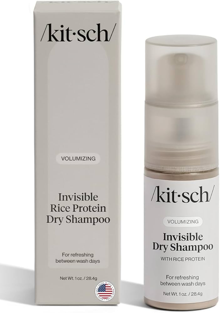 Kitsch Volumizing Rice Protein Dry Shampoo Powder - Dry Shampoo for Women & Men, No White Cast, A... | Amazon (US)