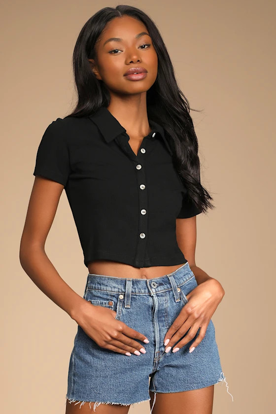 501 Original High Rise Medium Wash Cutoff Denim Shorts | Lulus (US)