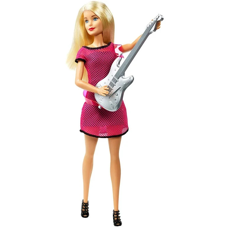Barbie You Can Be Anything Guitar Player Musician Careers Doll Guitarist | Walmart (US)