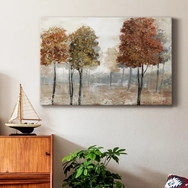 Andover Mills™ Trees of Copper Mountain - Wrapped Canvas Print & Reviews | Wayfair | Wayfair North America