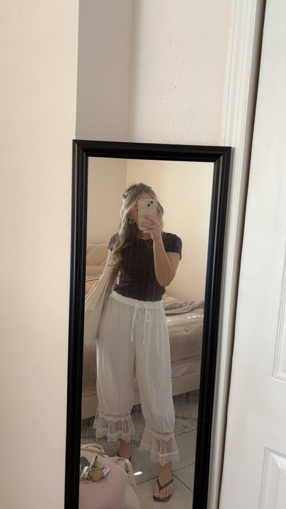 Bloomer pants under $20🫶🏻 wearing size small - true to size! Tee and flip flops are also true to size (size xs in tee and 6 in shoes)

#LTKootd #LTKSeasonal