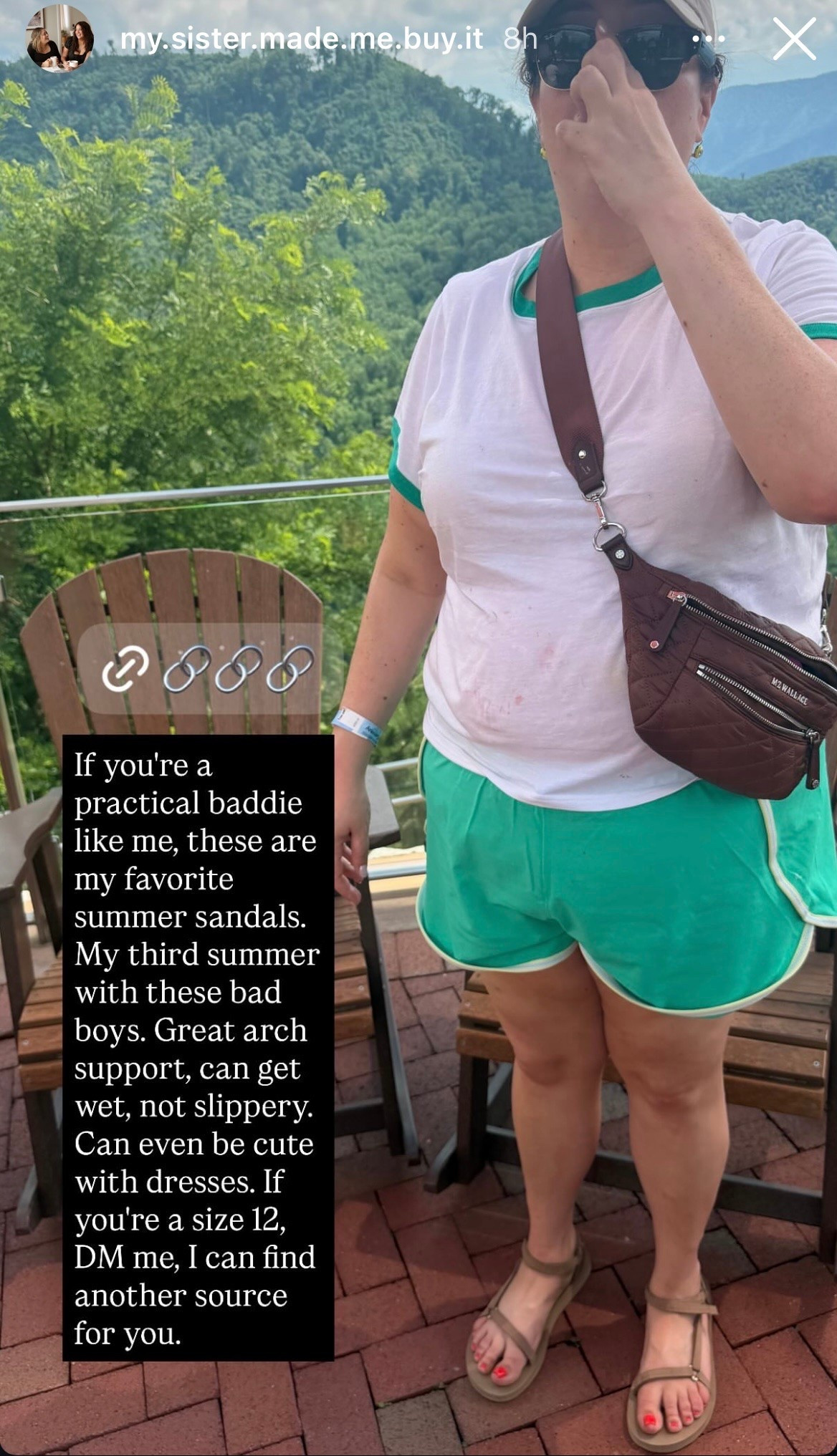 My favorite practical summer shoe for all my practical baddies! I love Tevas. Great quality and arch support, can be used in the water, non-slip, and available in multiple colors that can pass as cute casual sandals with a sundress. This color is available in sizes 6-11; you’re a size 12, DM @my.sister.made.me.buy.it on Instagram and we’ll find another source for you.

#LTKActive #LTKSeasonal