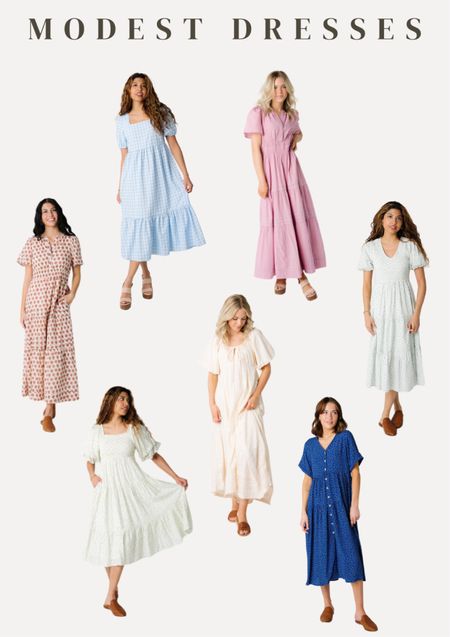 Modest Dresses - use code: MadisonCTS

