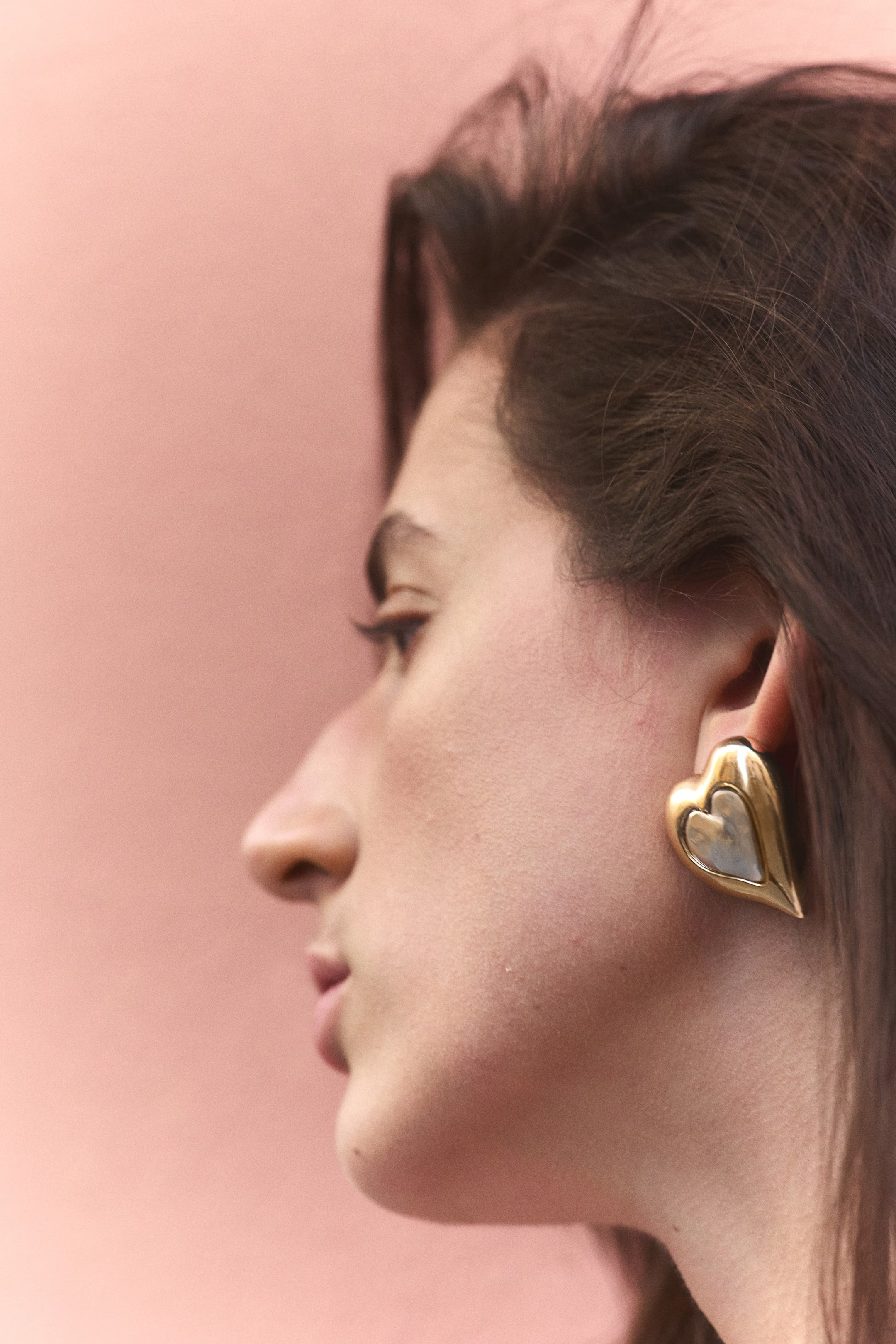 Heart-Shaped Stud Earrings | H&M (US + CA)