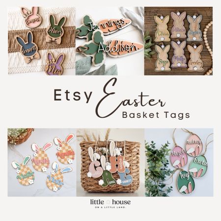 I’ve collected some of my favorites for Easter.  These Easter basket tags are so cute!  They also make perfect gifts!

#LTKkids #LTKSeasonal #LTKbaby