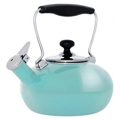 Chantal 1.8qt Tilt Teakettle - Aqua | Target