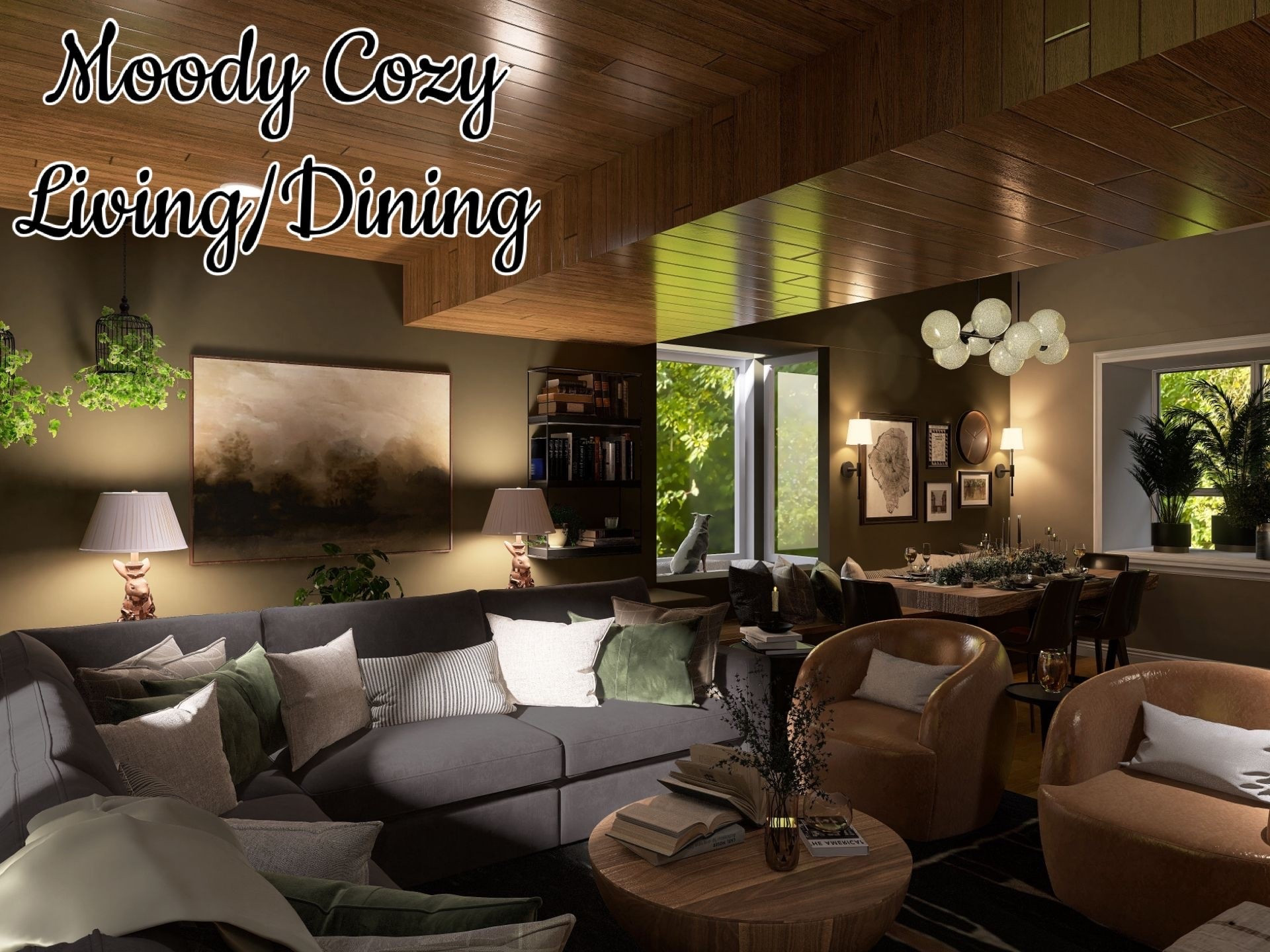 Designed by Olivia
Moody Cozy Living/Dining

#LTKmomlife #LTKSeasonal #LTKHome