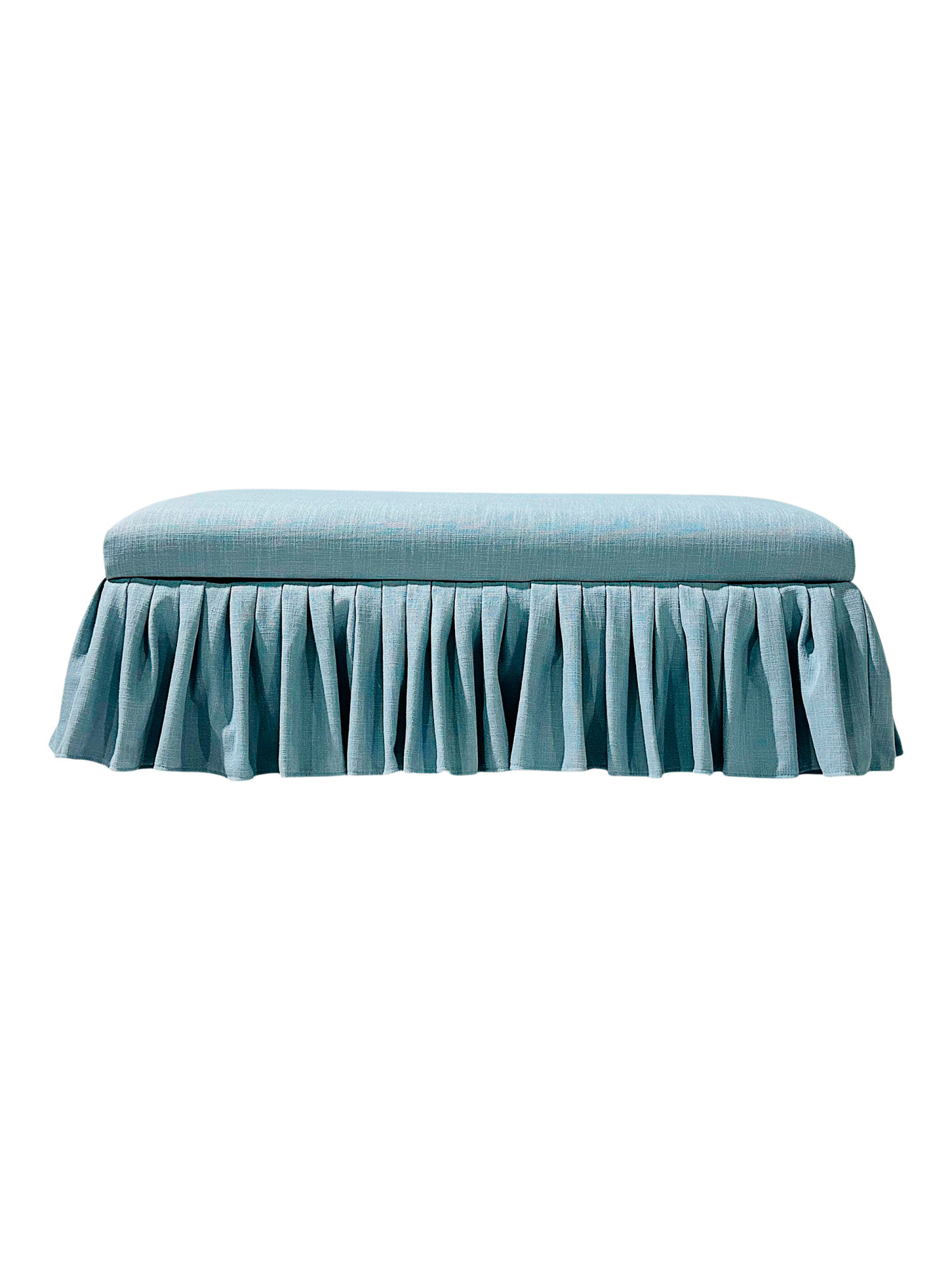 50in Ruffle Skirt Bench With Storage | TJ Maxx