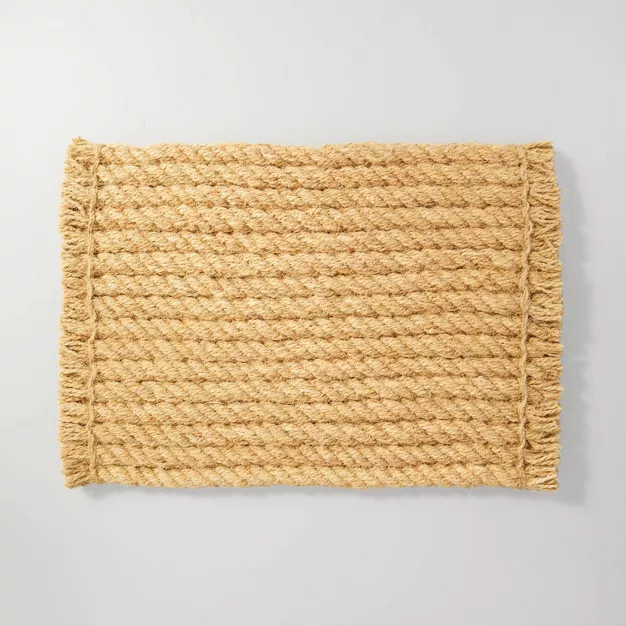 Chunky Twisted Rope Coir Doormat - Hearth & Hand™ with Magnolia | Target
