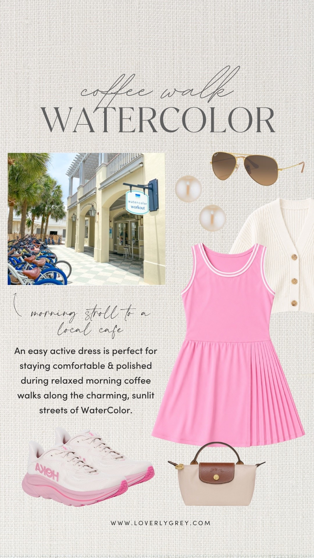 Here’s what I’d wear for a morning coffee walk in Watercolor 💕

Loverly Grey, Watercolor outfit ideas, 30A outfit ideas, Target find, athleisure, activewear

#LTKootd #LTKSeasonal #LTKActive