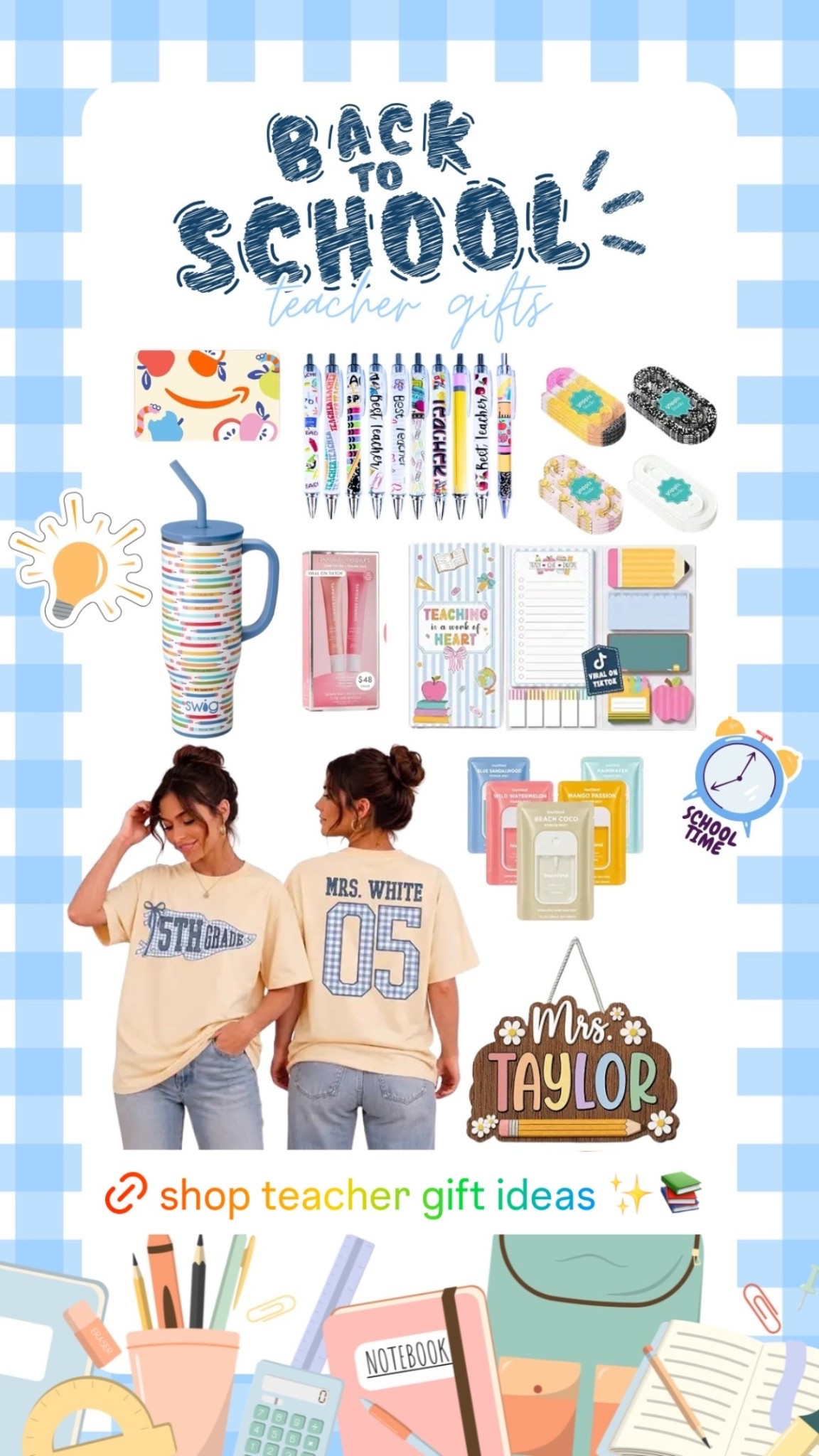 Teacher gift ideas they’ll actually use!! 🍎✏️ From personalized picks to classroom must-haves, these are such fun back-to-school finds!

#LTKSeasonal #LTKSaleAlert #LTKmomlife
