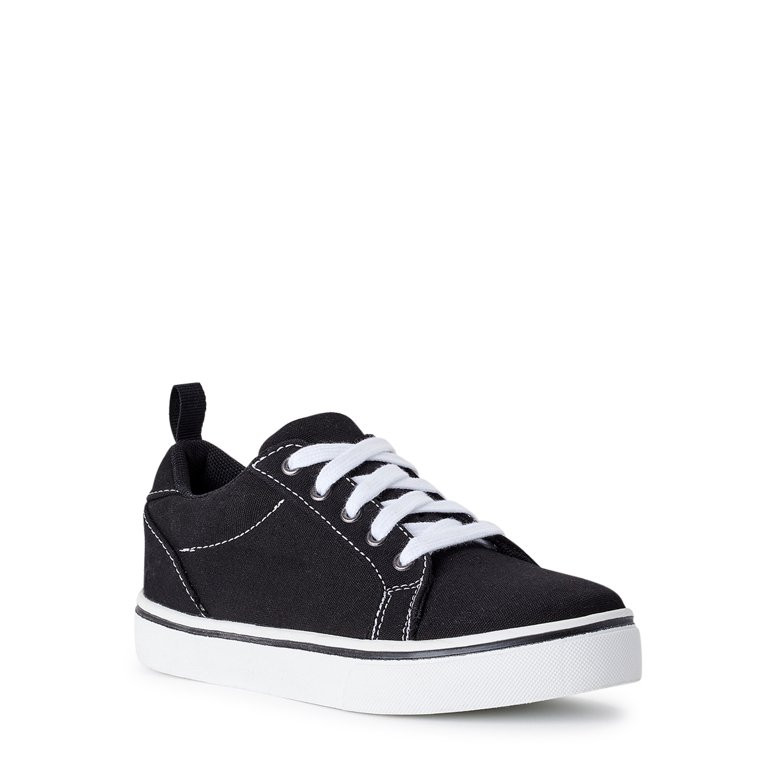 Wonder Nation Little & Big Boys Casual Canvas Shoes, Sizes 13-6 - Walmart.com | Walmart (US)