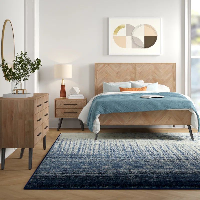 Analeah Platform Solid Wood Bedroom Set | Wayfair North America