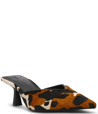 Steve Madden Mod-A Cow Print Haircalf Mules | Dillard's | Dillard's