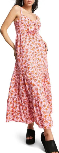 Topshop Floral Print Cotton Sundress | Nordstrom | Nordstrom