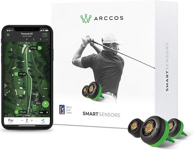 Golf's Best On Course Tracking System Featuring The First-Ever A.I. Powered GPS Rangefinder | Amazon (US)