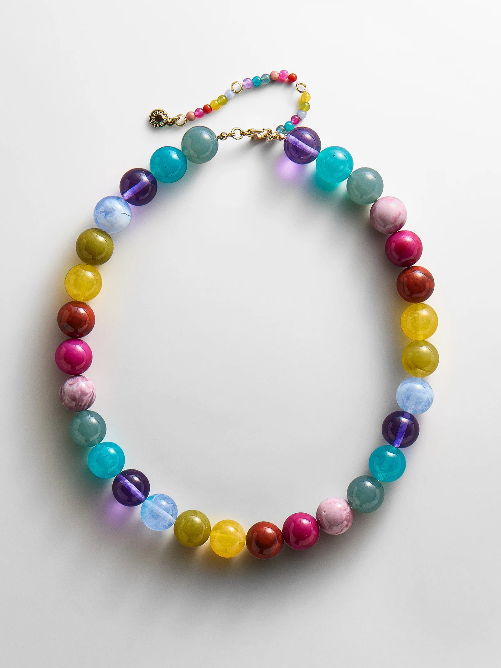 Mini Jane Beaded Necklace - Multi | BaubleBar